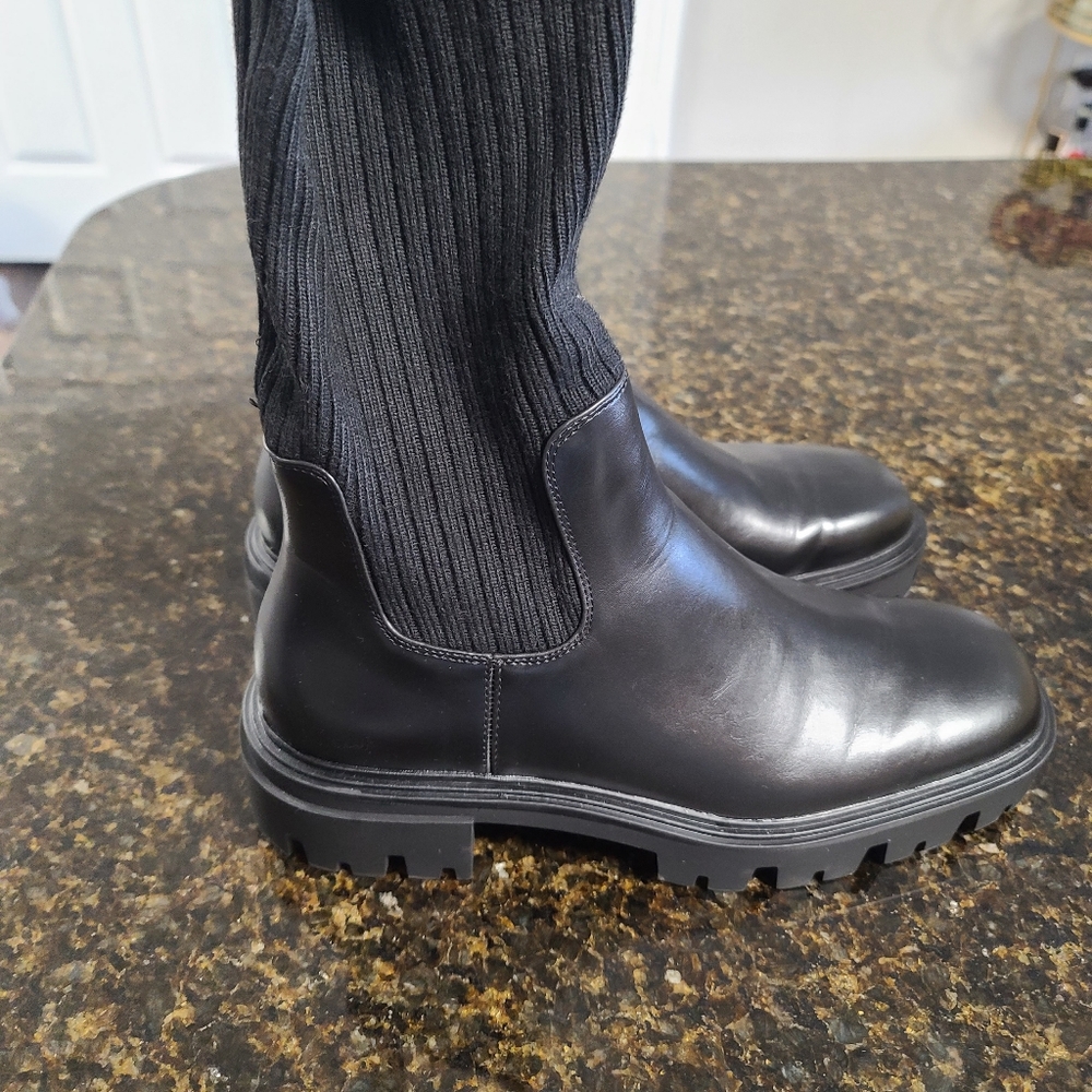Zara sock ankle boots Size 41